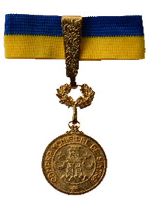 Medalha de Mérito Municipal (Sintra), 1.º Grau - Ouro